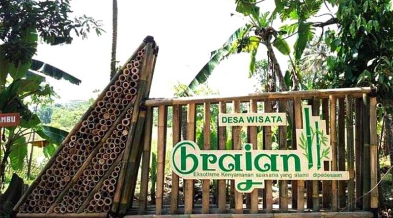 Desa Wisata Brajan kerajinan bambu yang mendunia
