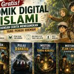 Gratis! Komik Digital Islami dengan Cerita Menegangkan yang Penuh Hikmah