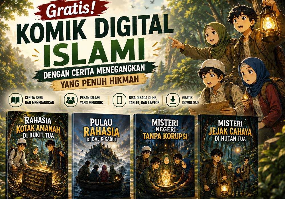 You are currently viewing Gratis! Komik Digital Islami dengan Cerita Menegangkan yang Penuh Hikmah